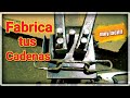 DIY MAQUINA de hacer CADENAS ( Homemade steel chain bender) #herramientascaseras