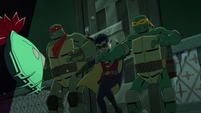 Movie Moments! Batman vs Shredder, Batman vs Teenage Mutant Ninja Turtles  (2019), Watch an epic battle between Batman and the Turtles' sworn enemy,  The Shredder! Watch more videos: geekcu.lt/WatchVids