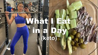 What I Eat in a Day (Keto Diet)