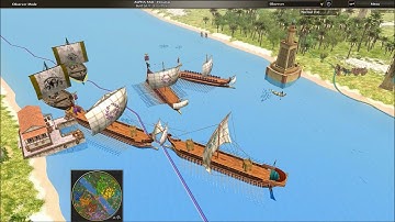 0 AD Alpha 22 Replays Game 6 Part 2 Counterattacks