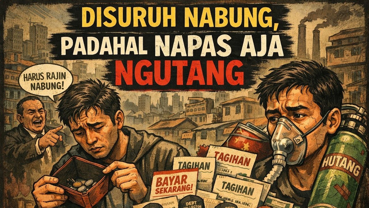 KATANYA HARUS RAJIN NABUNG BIAR SUKSES… PADAHAL NAPAS AJA NGUTANG, INI FAKTA PAHITNYA!