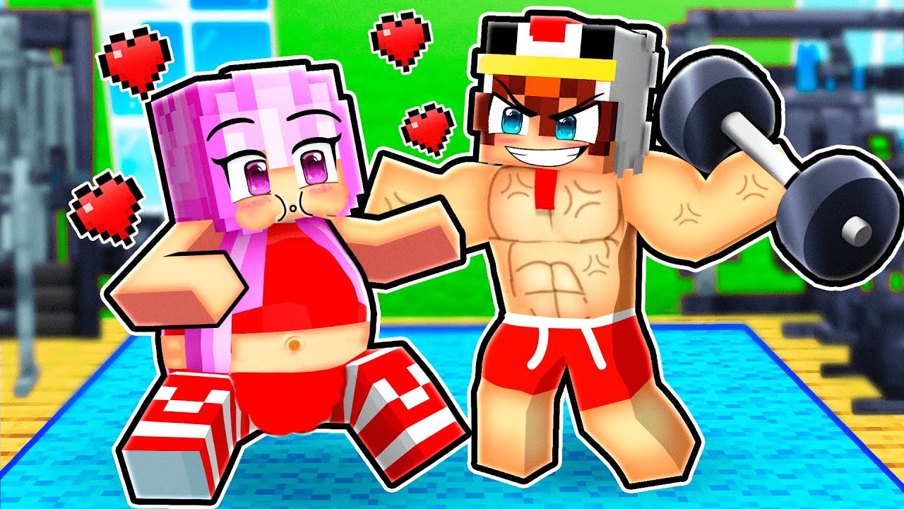 Un AMOUR Impossible entre GROS et MUSCLÉ sur Minecraft !
