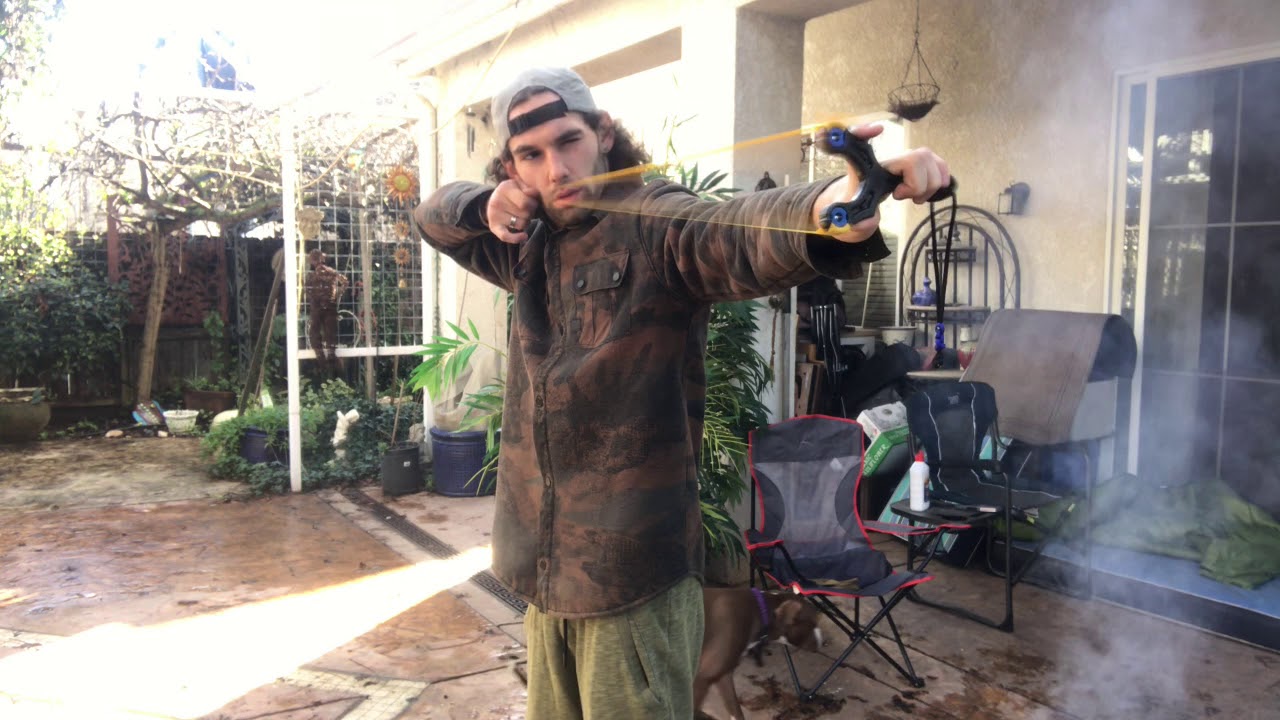 New Slingshot Setup and Target practice with Axiom Ocularis YouTube