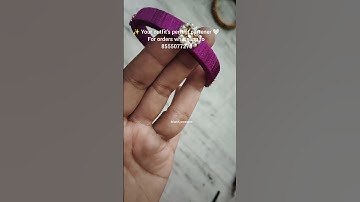 floral design Silk thread bangles #bangles #making #threadbangles #handmade #crafts #diy #jewellery