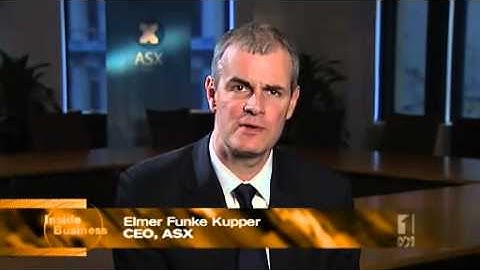 ASX chief speaks on dark pools concerns