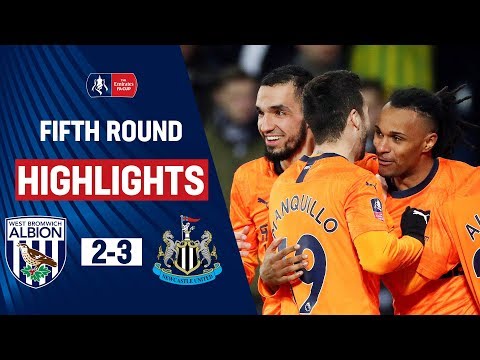 West Brom Newcastle Goals And Highlights