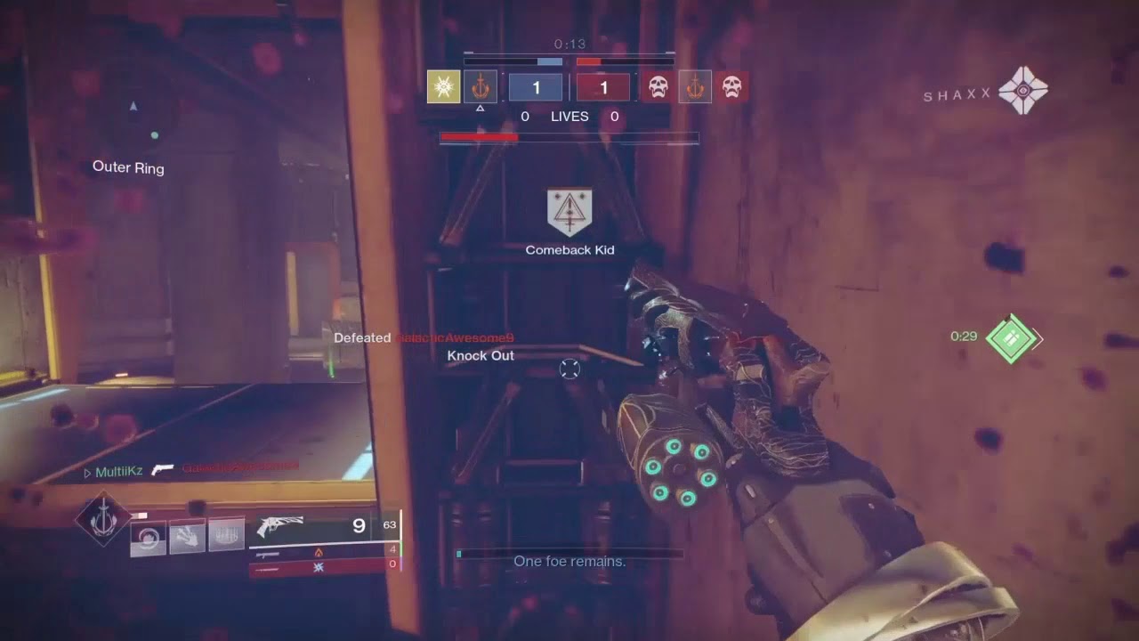 Destiny 2: Malfeasance hand cannon gameplay in Crucible | Season of Arrivals - YouTube