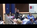 Chantal Carlin- 911 supervisor. Charged with falsifying time cards and other charges...but given a $93,000.00 severance pkg./confidentiality agreement & promise of excellent reference by former employer, Tinley Park. Wow.  Forward to 7:45 mark on video to hear this.  