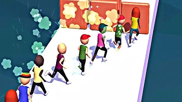 People Run All Levels Gameplay ( 1- 4 ) | Running Games Android, iOS