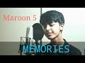 Maroon 5  memories studio cover by sahil sanjan