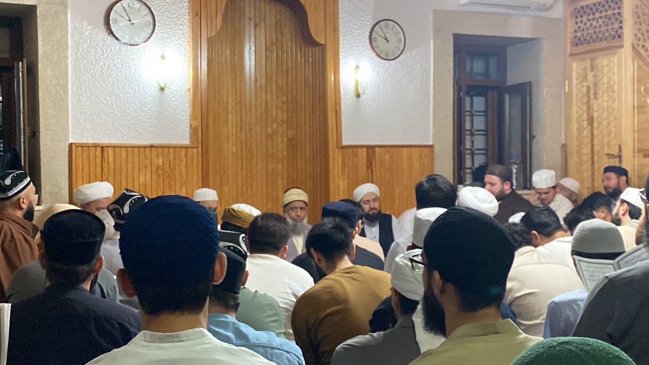 الفصل التاسع من البردة الشريفة || #اسطنبول #تركيا بحضور الشيخ محمود الدرة