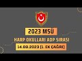2023 Harp Okulları ADP Ek Çağrıları 1. Gün #2023msü #msüadp2023 #msüadp