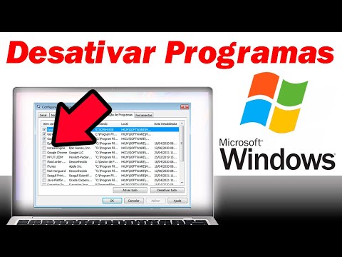 Como Desativar Programas