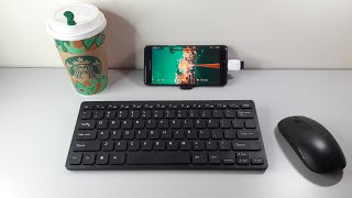 [TECH VLOG] Unboxing & Review |Wireless Keyboard & Mouse GKM901| Works On Android!?