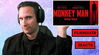 Monkey Man - Official Trailer - Filmmaker Reacts