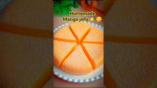 Mango Dessert | Easy Summer Dessert Recipe | No Gelatin Mango Jelly #shorts #viral #food #shortsfeed