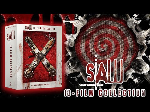 Saw 10 - Film Collection 20th Anniversary Blu-ray Unboxing