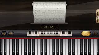 Gravity Falls theme song | piano tutorial | real piano app screenshot 5