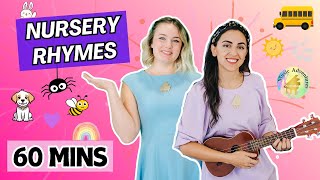 1 Hour Nursery Rhymes For Kids Toddler Songs Baby Music