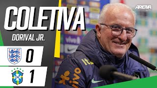 COLETIVA DORIVAL JR | AO VIVO | Inglaterra x Brasil - Amistoso da Seleção