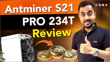 Antminer S21 PRO 234T | Best Bitcoin Mining Machine in India