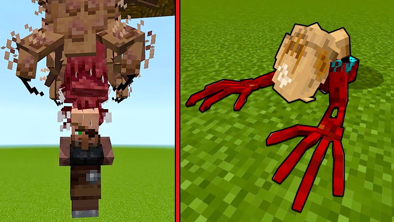 New Headcrab addon UPDATE in Minecraft Bedrock Half Life