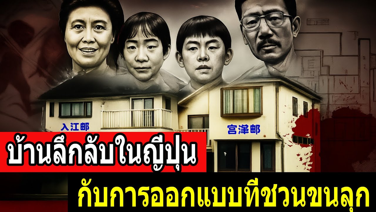 บ้านลึกลับในญี่ปุ่น - กับการออกแบบที่ถูกจัดวางไว้ล่วงหน้า - คดีจริง