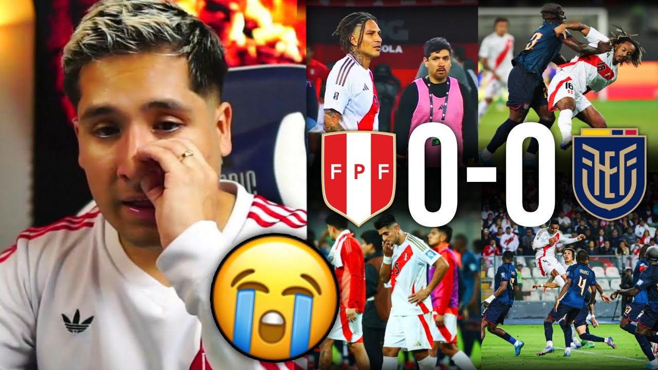 😭FANODRIC HABLA DE LA ELIMINACIÓN DE PERÚ DEL MUNDIAL.. PERÚ 0-0 ECUADOR 🏆 VARIOS CULPABLES..❌