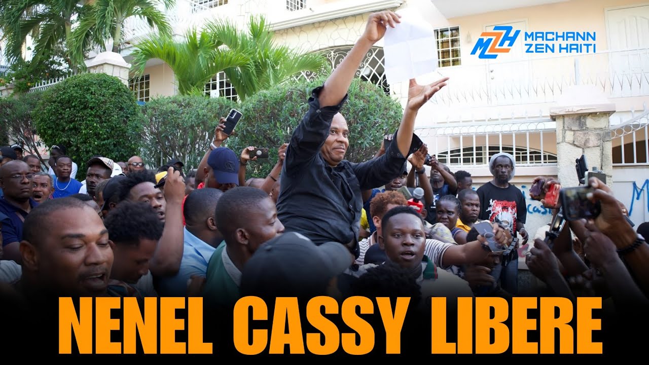 NENEL CASSY LIBERE! PAKÈ BLOKE AK MOUN! SE AK FLÈ MILITAN YO VIN RESEVWA ANSYEN SENATÈ A