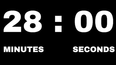 28 Minute Timer | 28 Minutes Countdown Timer | ( HD ) | @TIMER FOR SUCCESS | @ExactTimer