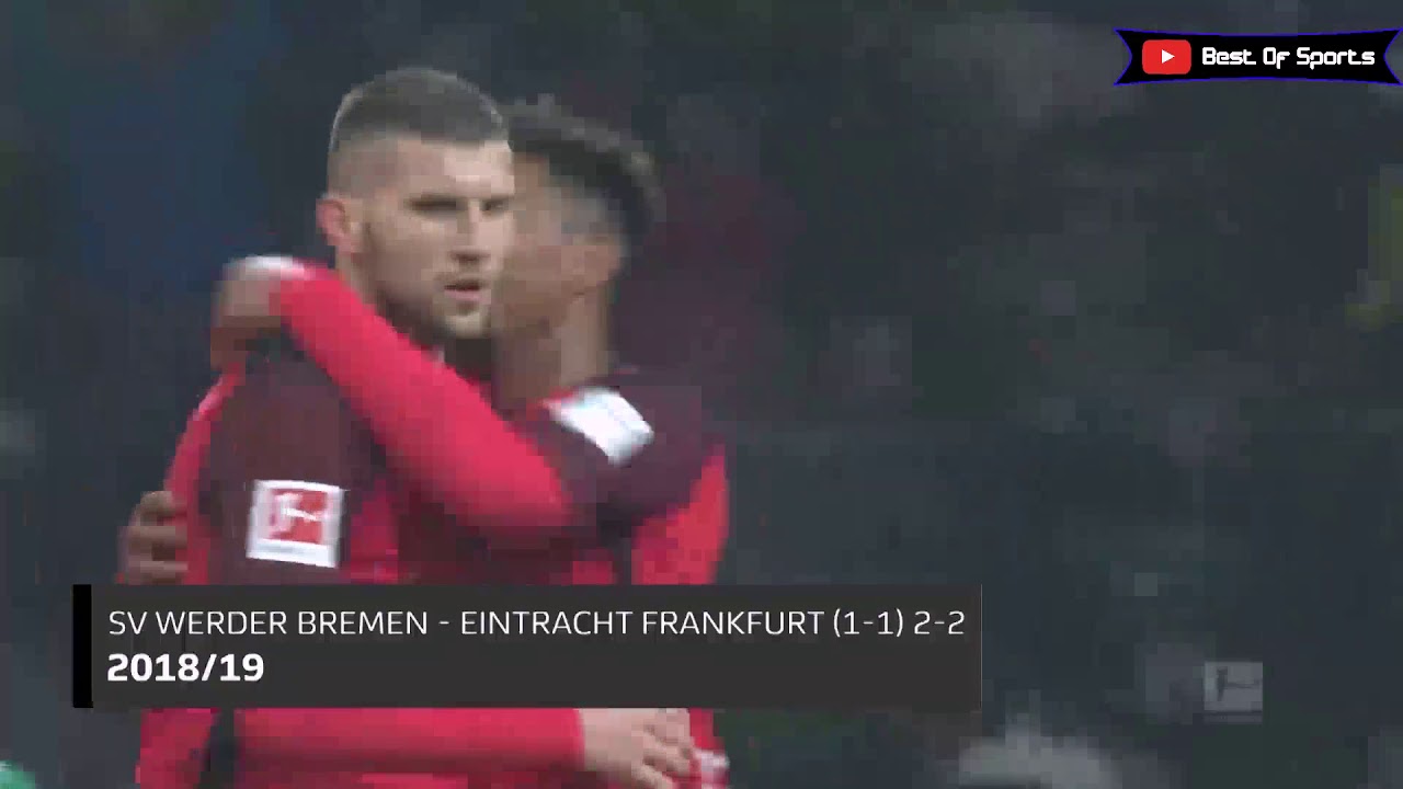 Ante Rebic goals in bundesliga