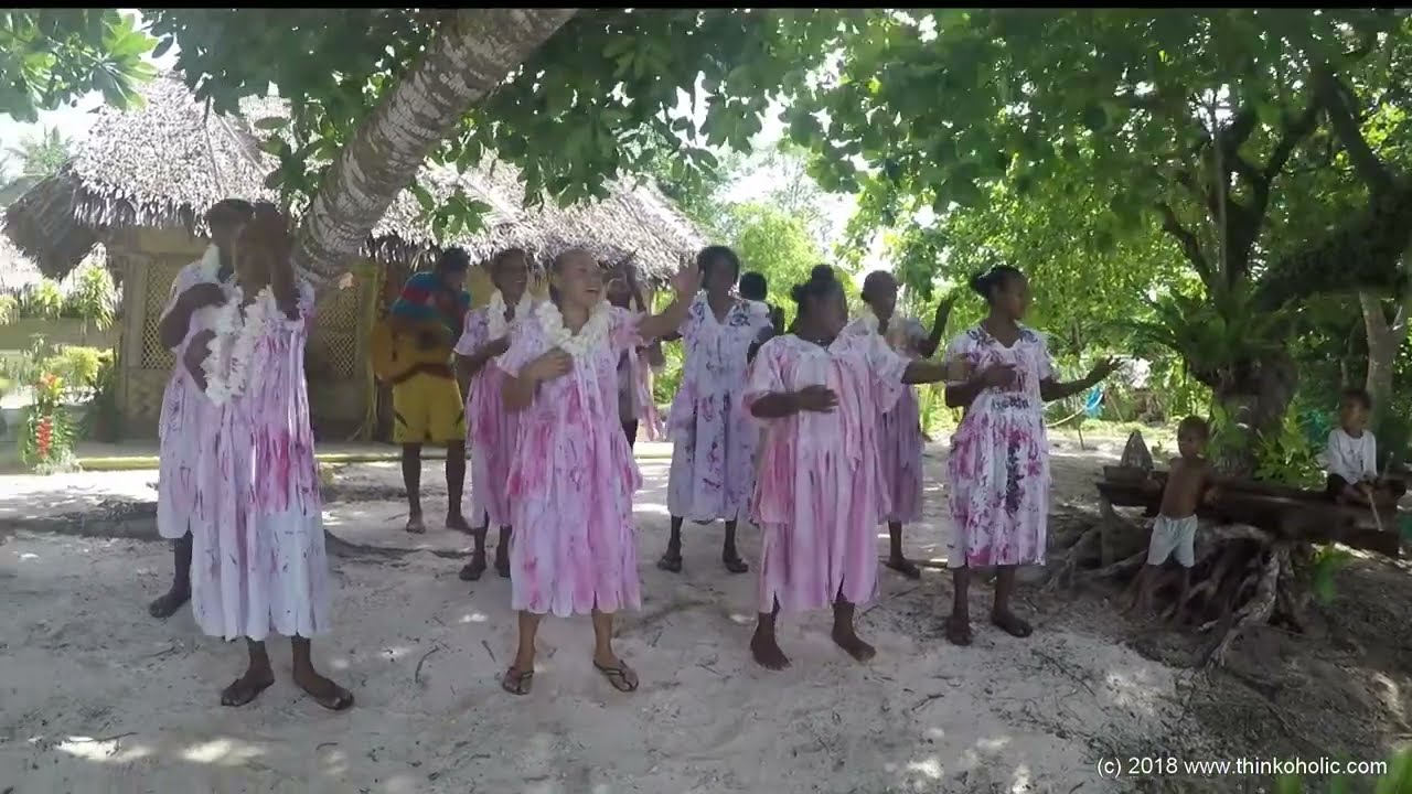 the best welcome ever - rah island, vanuatu