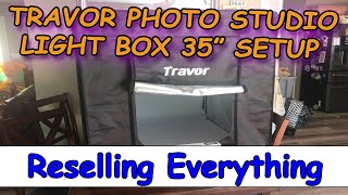 TRAVOR Photo Studio Light Box Setup 