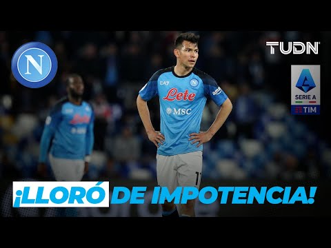 ¡'CHUCKY LLORÓ por DESEPERACIÓN ante su irregularidad con el NAPOLI de GATUSSO!