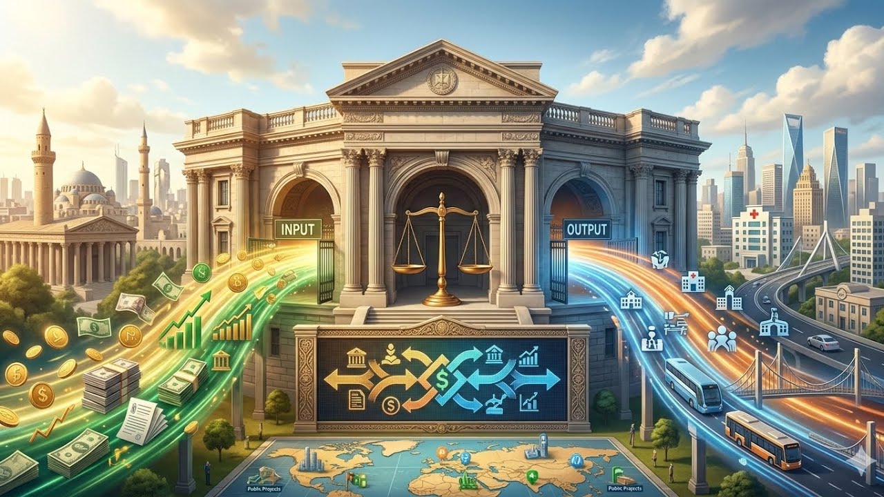 قسم المحاسبه مرحله ثانيه كورس ثاني مادة محاسبه حكوميه موضوع الإيرادات والمصاريف 