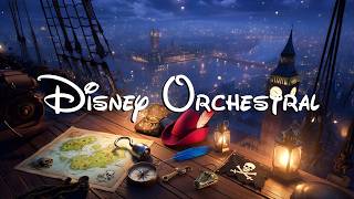 Orchestral Symphony | Peter Pan’s Dreamy Sky Adventure 🏰🏴‍☠️  Peaceful Music for Sleep & Study screenshot 1