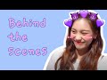 some behind the scenes from gfriend