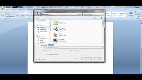 Create a Password for Microsoft Word 2007 Document