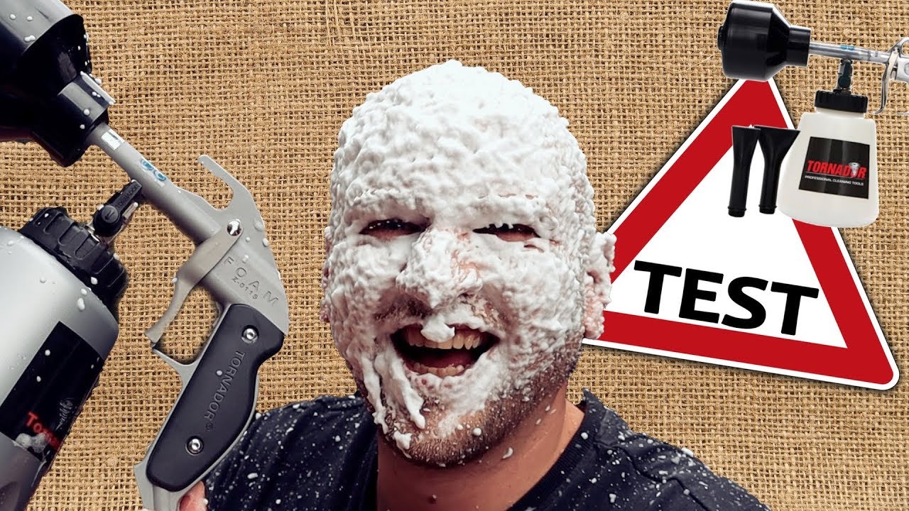 🔴Tornador Z 011 s Snow Foam Gun Review Implotex Kompressor YouTube