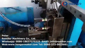 Automatic Big Diameter Hanger Hook Forming Machine with Threading Function
