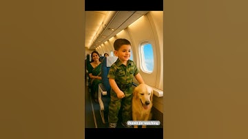 Indian Army baby saves passenger plane from crash😭 #ai #baby #plane