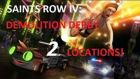 Saints Row 4 [IV]: Demolition Derby Spots [FUN IN STEELPORT]
