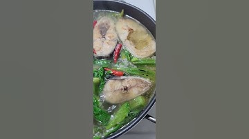 basa steak in sour soup #shorts #fishrecipe #shortvideo #viralvideo #filipinofood