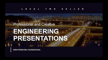 Engineering Presentation Design Service