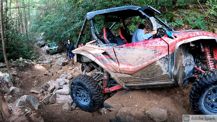 Tackett Creek - KRX Talon and Wolverine go up Wolf...