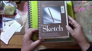 Art Journaling Techniques - choosing your journal