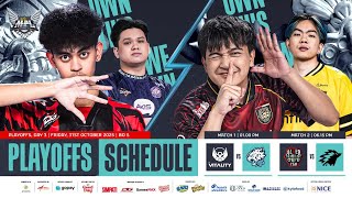 🔴 LIVE | MPL ID S16 | Playoffs Day 3 | English