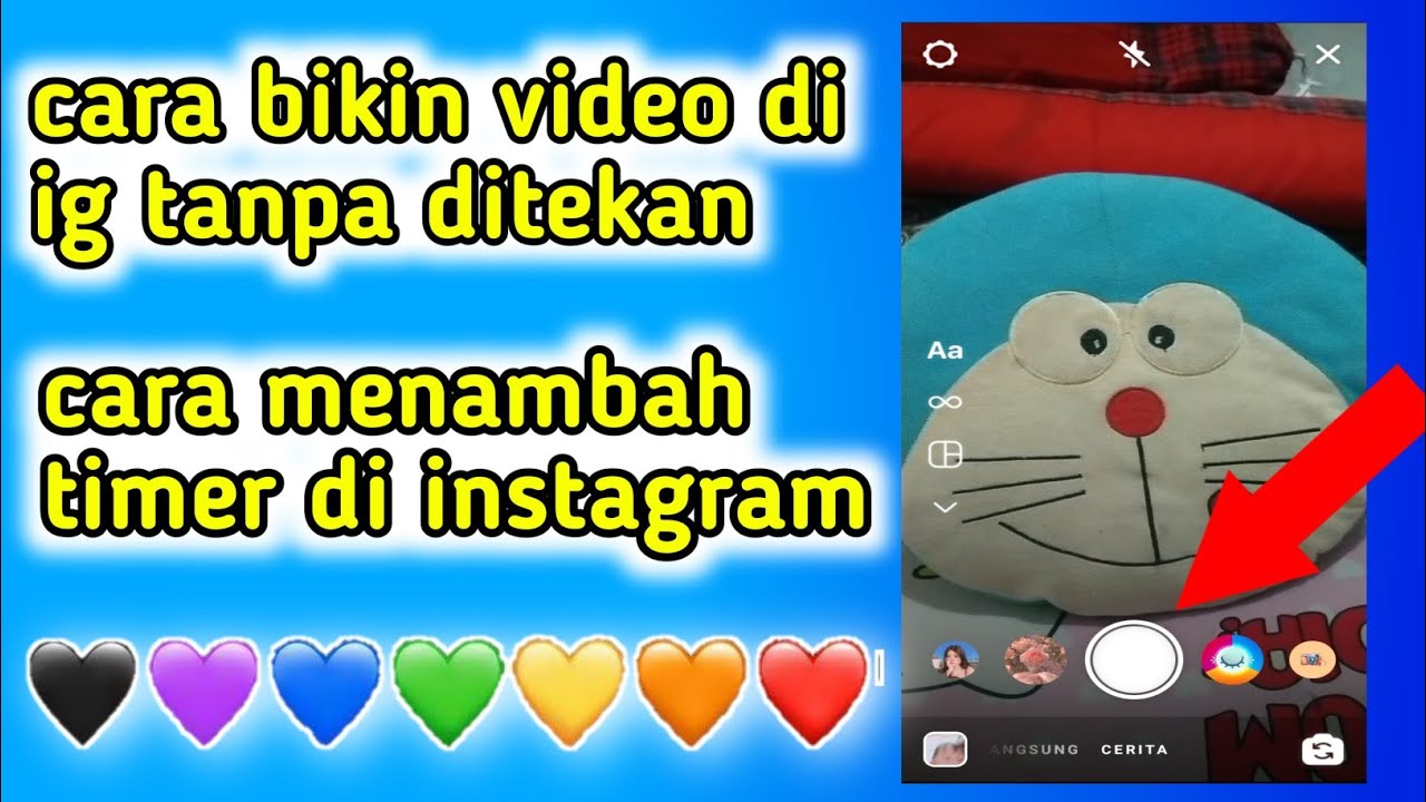 Cara Bikin Video Di Ig Tanpa Ditekan Cara Menambah Timer Di Instagram Youtube