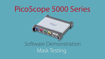 PicoScope 5000 Software Demos - Mask Testing