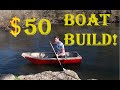 "Life Size" ~Origami Boat~ Is it possible to fold 1 sheet of Plywood + scrap into an small boat?!?